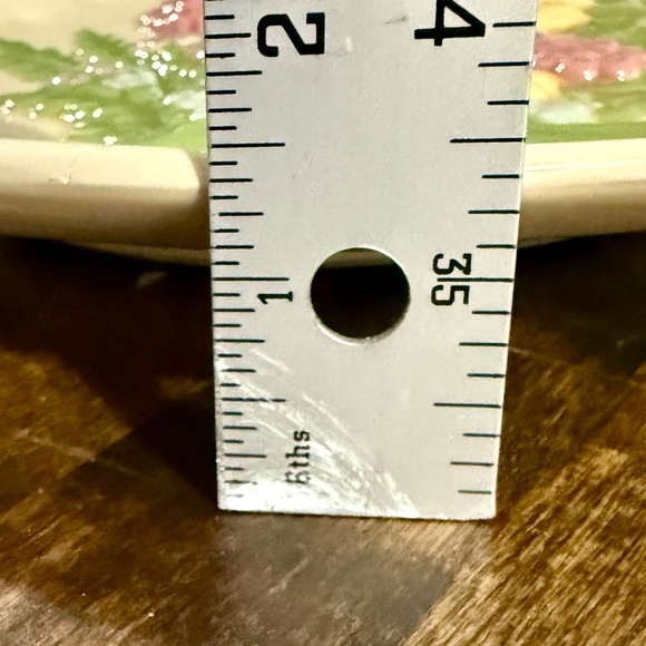 Atlantic Mold Pottery Wall Plaque, Hand-painted VINTAGE - Picture 8 of 8